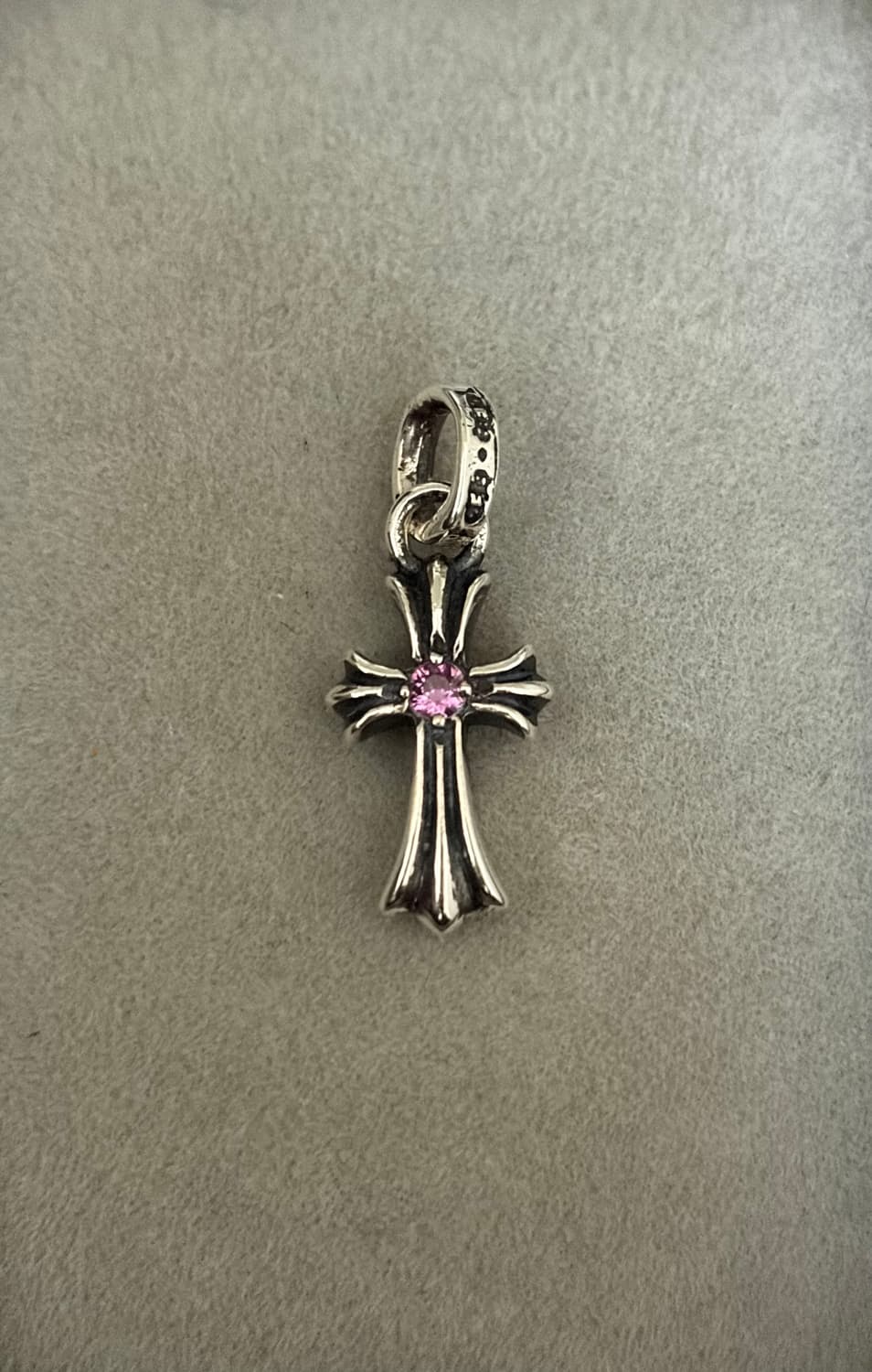 크롬하츠 핑크사파이어 2p 베이비펫 펜던트 상품이미지1