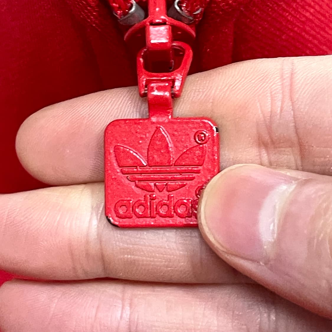 아디다스 오리지널 레드 유로파 집업져지 여성95 상품이미지5