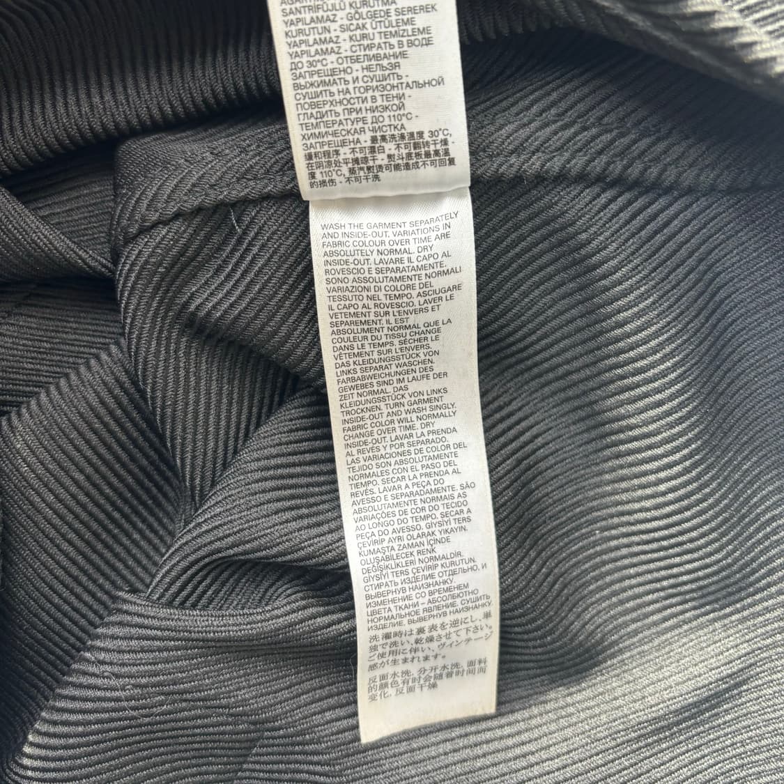 디젤 블랙 워크웨어 셔츠 자켓 L 상품이미지9