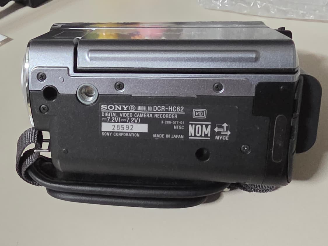 소니 핸디캠 DCR-HC62 빈티지 캠코더 상품이미지5
