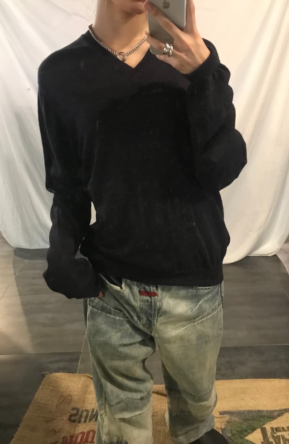 Gucci V-neck knit 상품이미지4