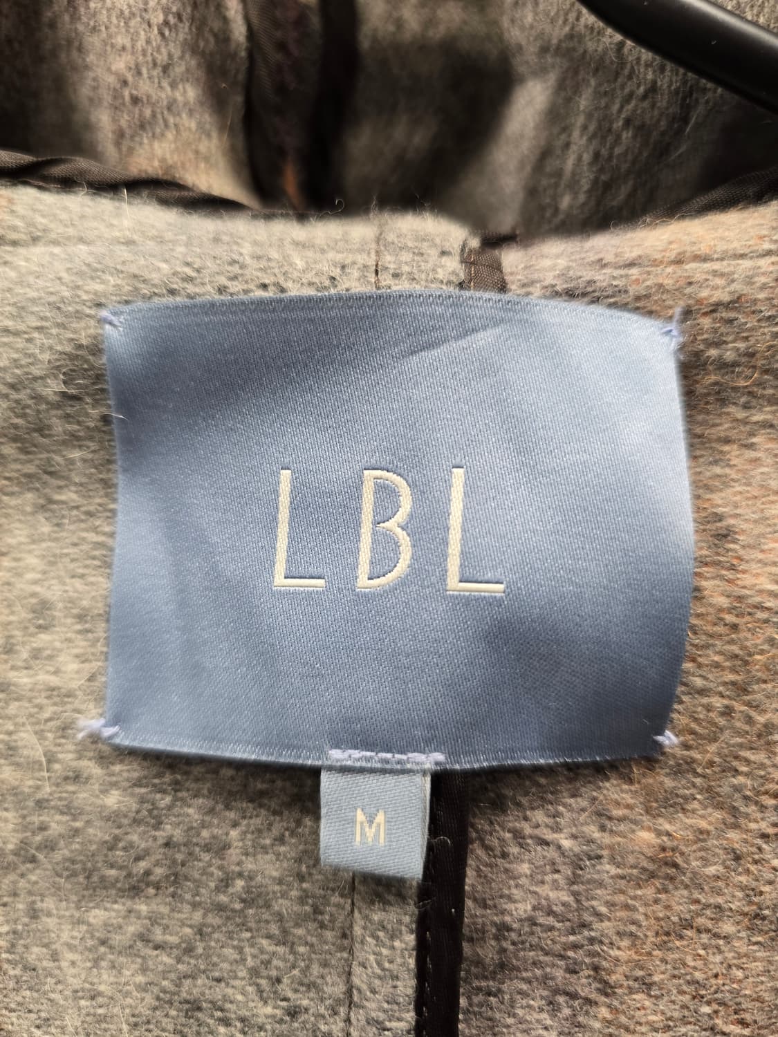 LBL 폭스 후드 알파카 숄코트 프리사이즈 상품이미지8