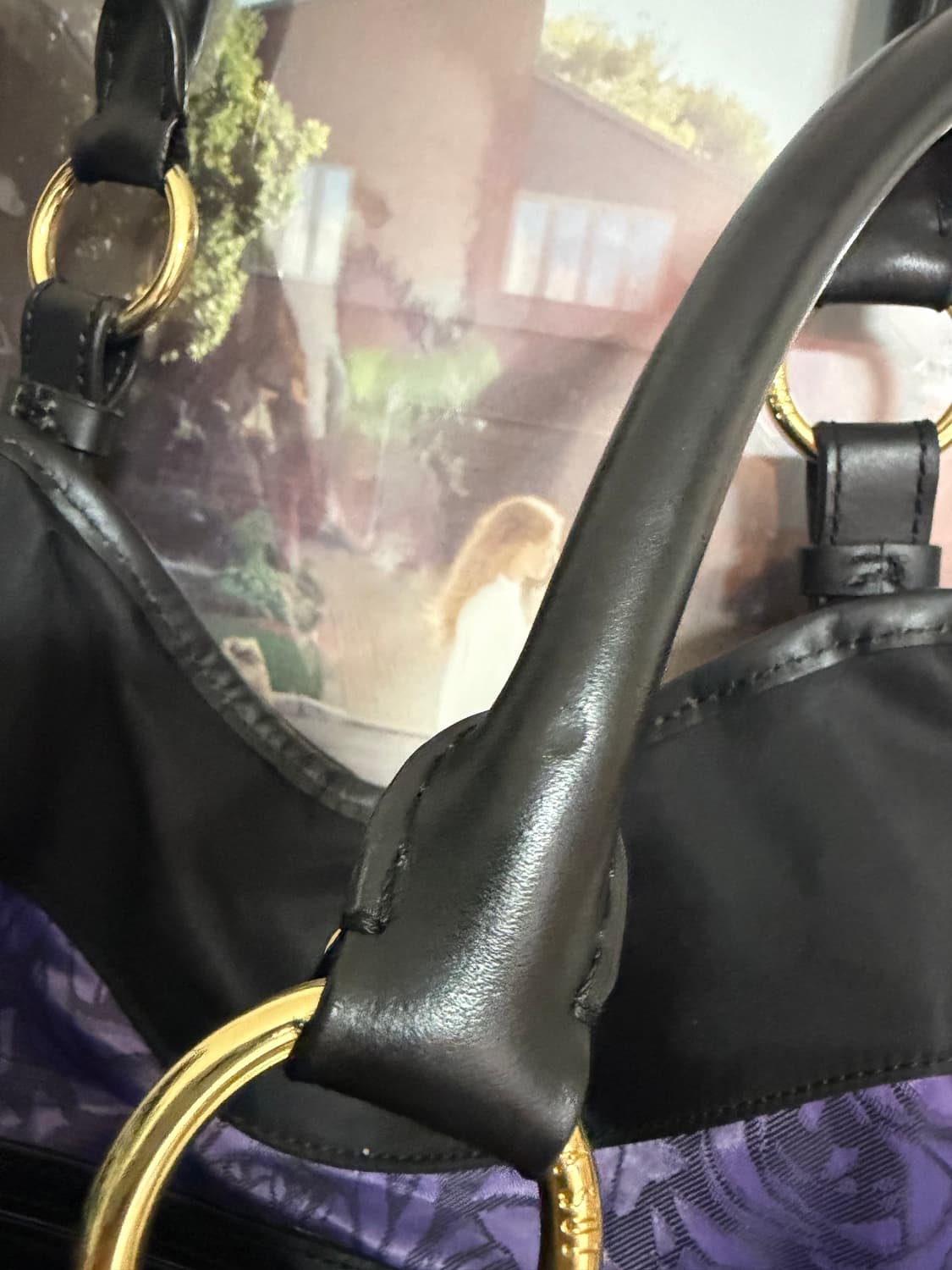 [Anna Sui] 안나수이 나일론 숄더백(블랙) 상품이미지5