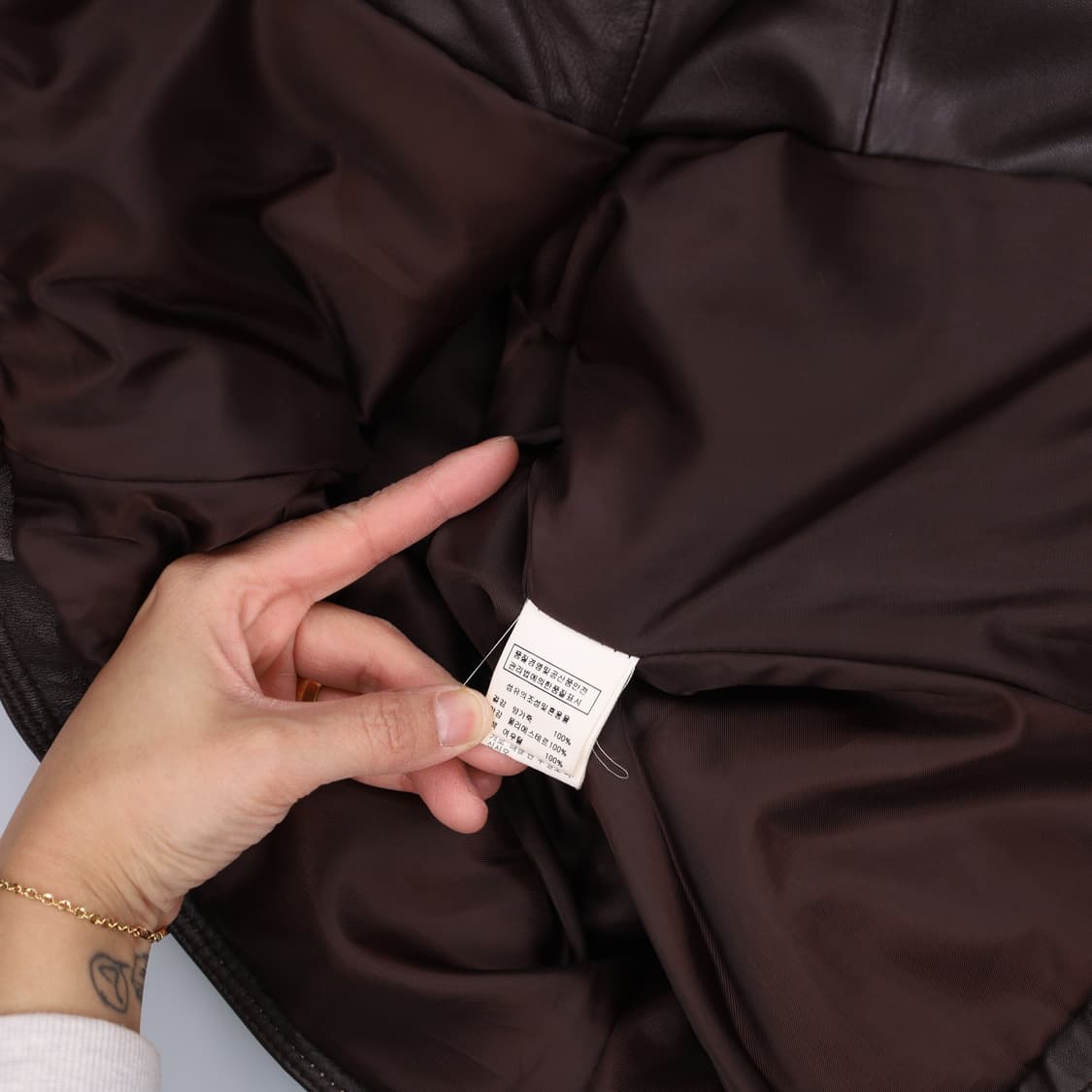 66 사라 양가죽여우털 레더자켓 0311H1 상품이미지5