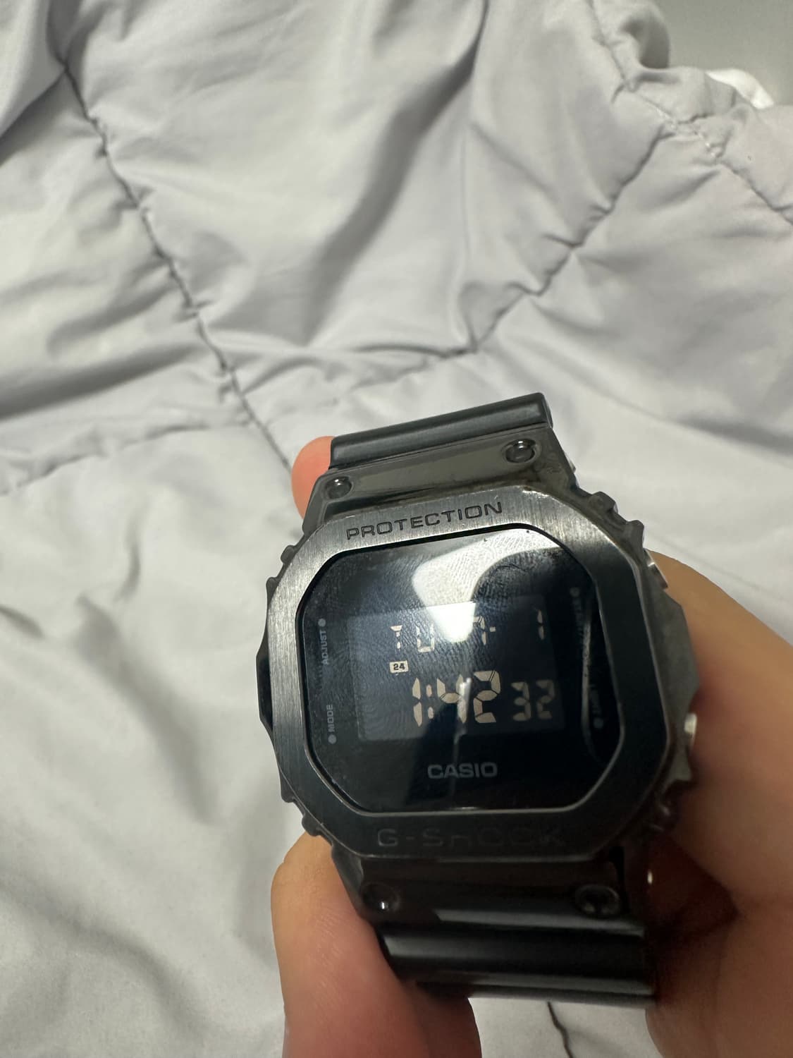카시오 지샥 gm-5600b-1 주우재 시계 상품이미지8