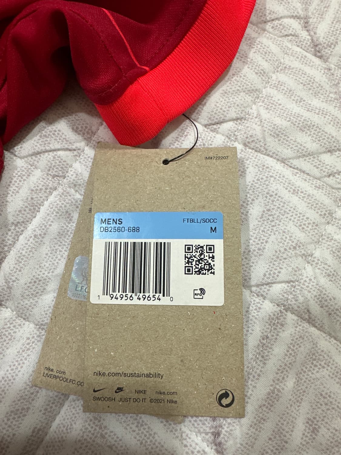 리버풀 나이키 유니폼 피르미누 M 새상품 상품이미지4