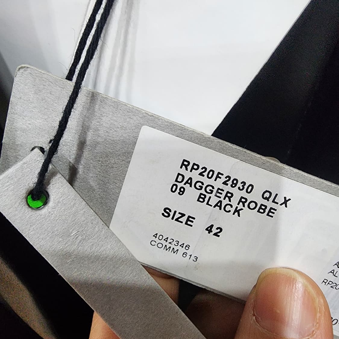 릭오웬스 퍼포마 로브 이태리42  상품이미지7