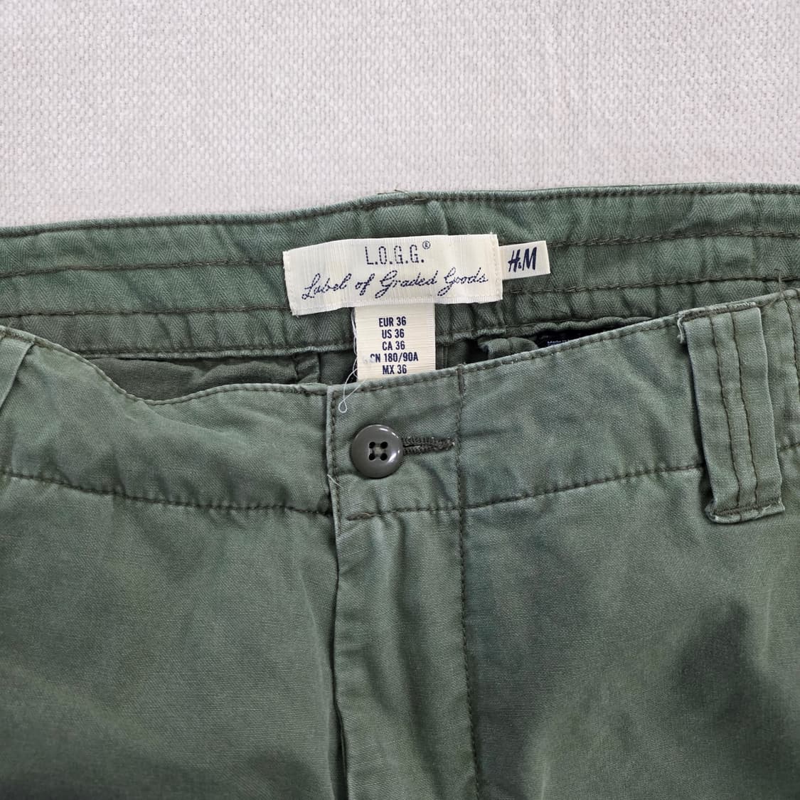 [36] 에이치엔엠 빈티지 카고팬츠 0210J 상품이미지2