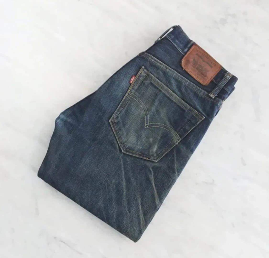 90s 리바이스 501 xx 워싱 인디고 셀비지 데님 팬츠 허리 31 상품이미지7