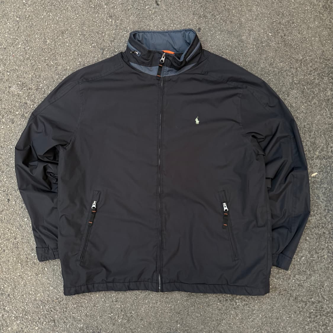 폴로 블랙 블루종 자켓 상품이미지1
