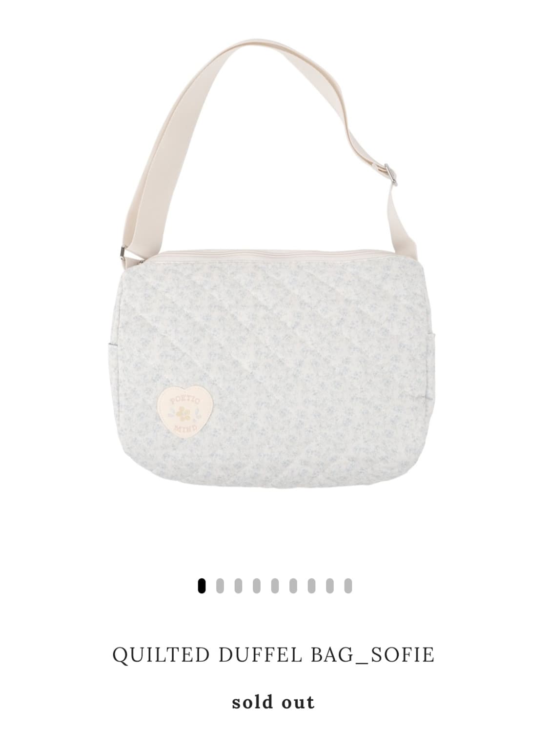 ovuni 오부니 가방 더플백 sofie 새상품 상품이미지1