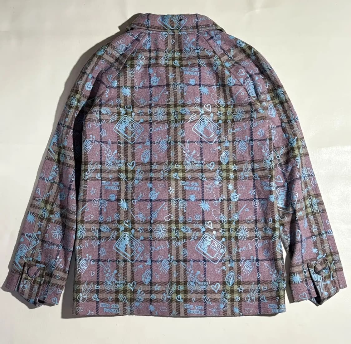 W & LT Walter Van Beirendonck check coat 상품이미지2