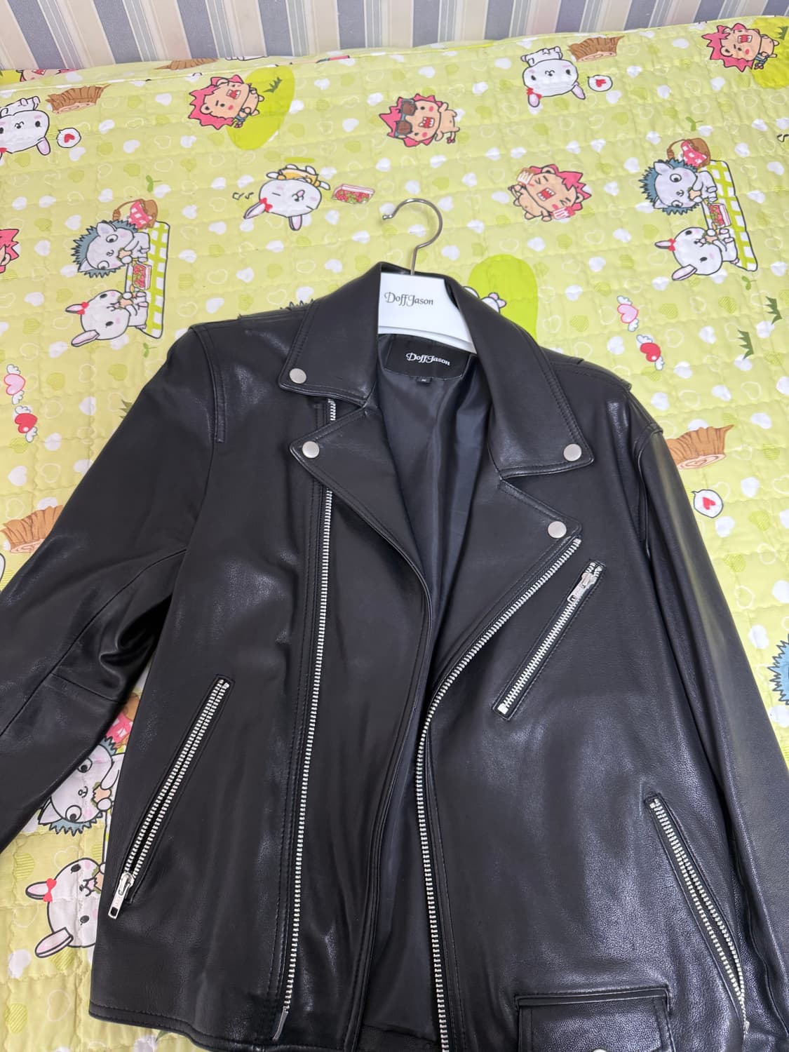 도프제이슨 램스킨 100 라이더 자켓 상품이미지4