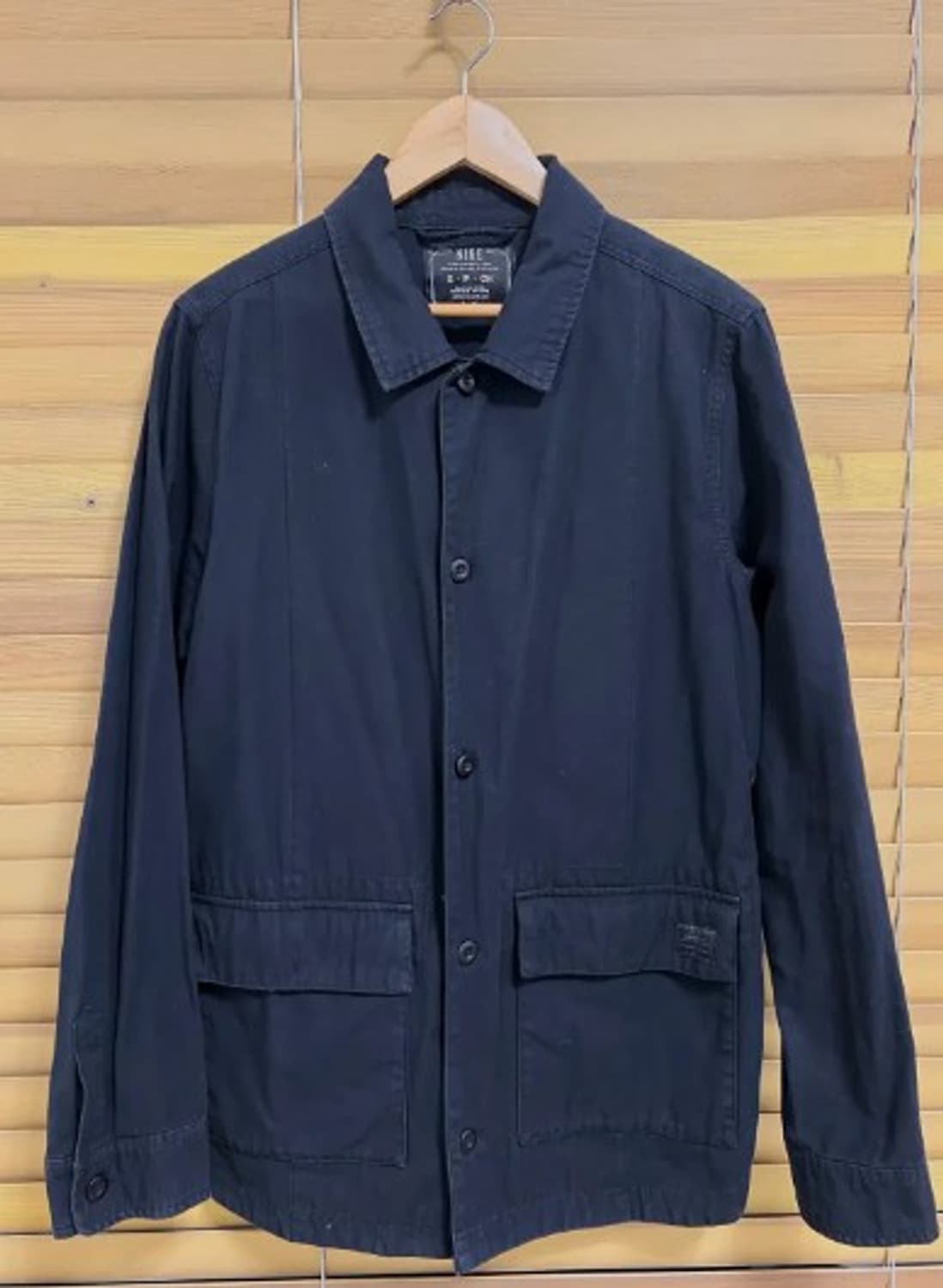 나이키 남성 블랙면셔츠워크자켓 S 상품이미지2