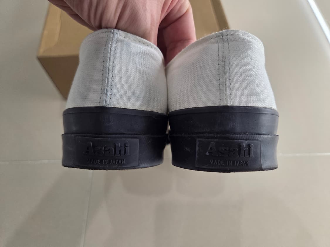 아사히슈즈 덱슈즈 모노크롬 260 1회착 상품이미지6