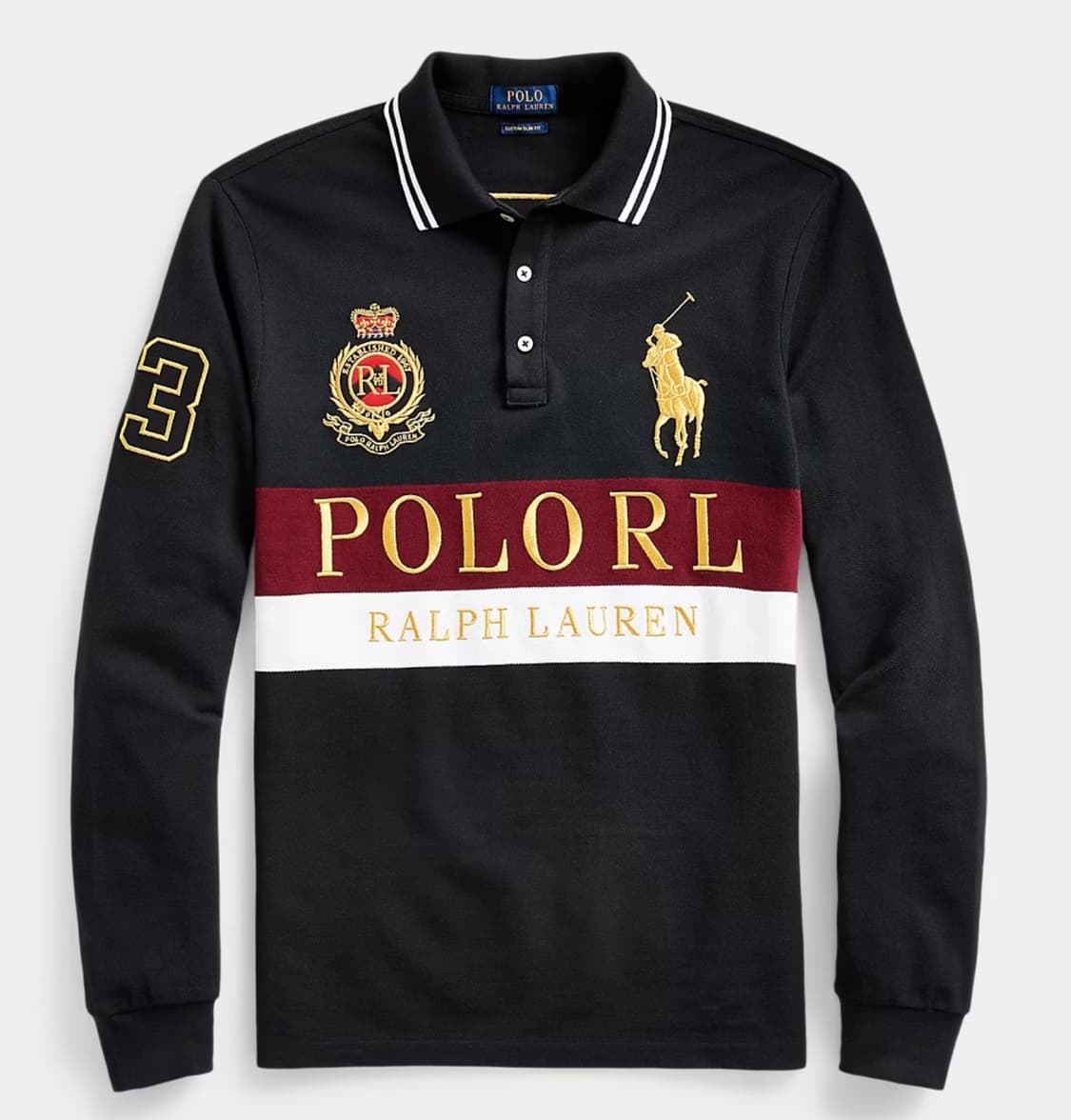 폴로 빅포니 금장 롱슬리브 (상태최상) 상품이미지1