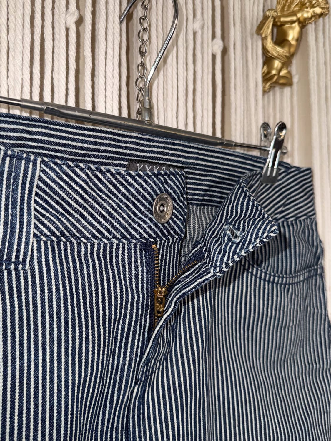 Striped Denim Mini Skirt 0021 상품이미지5