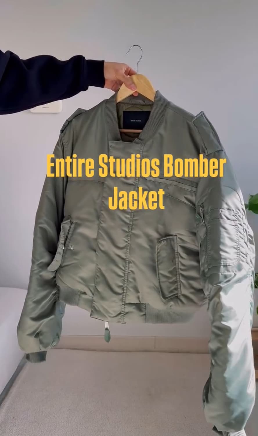 Entire studios A2 자켓 -엔타이어 스튜디오 봄버자켓 급처! 상품이미지2