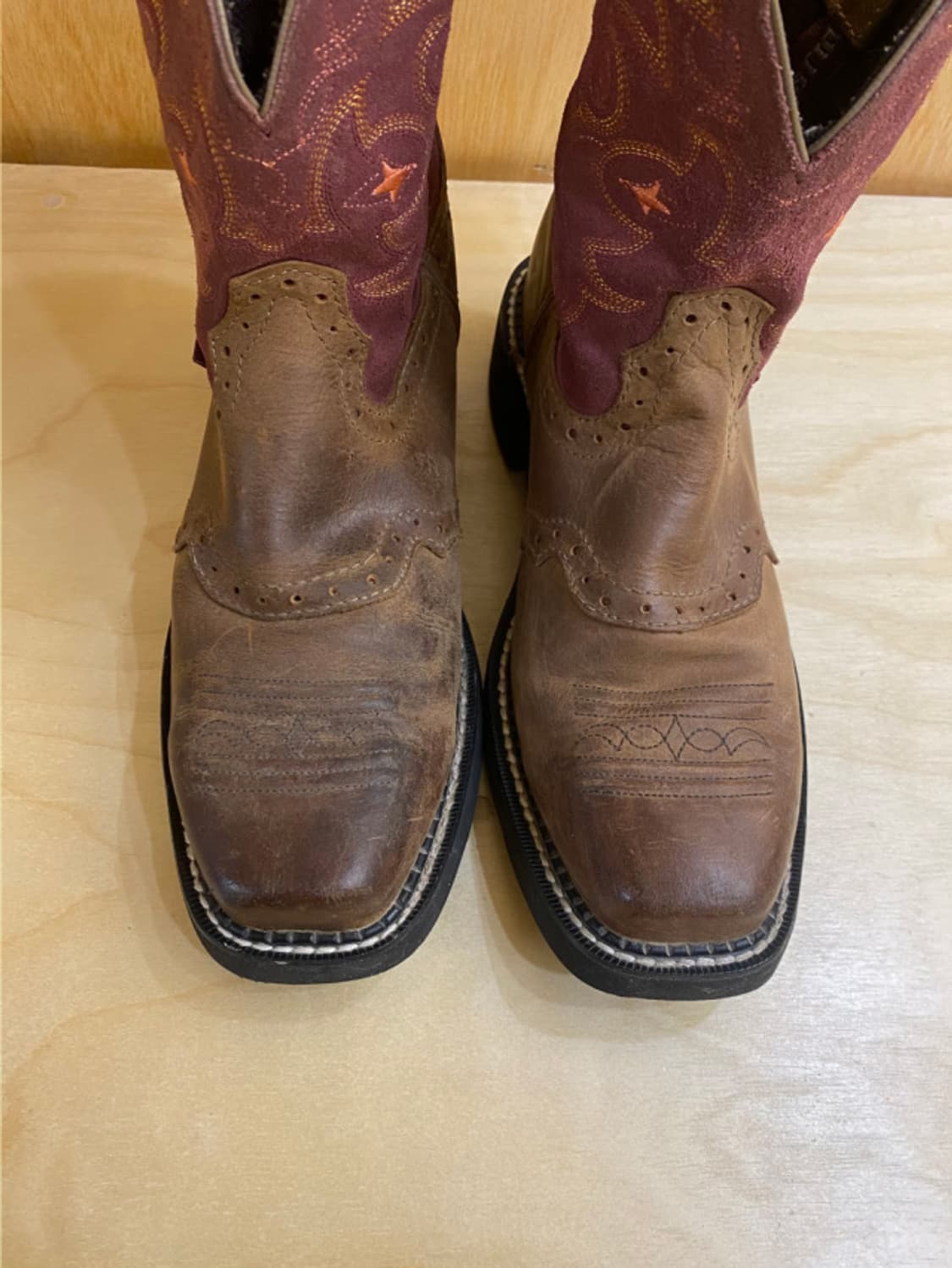 JUSTIN BOOTS square toe western boot 상품이미지6