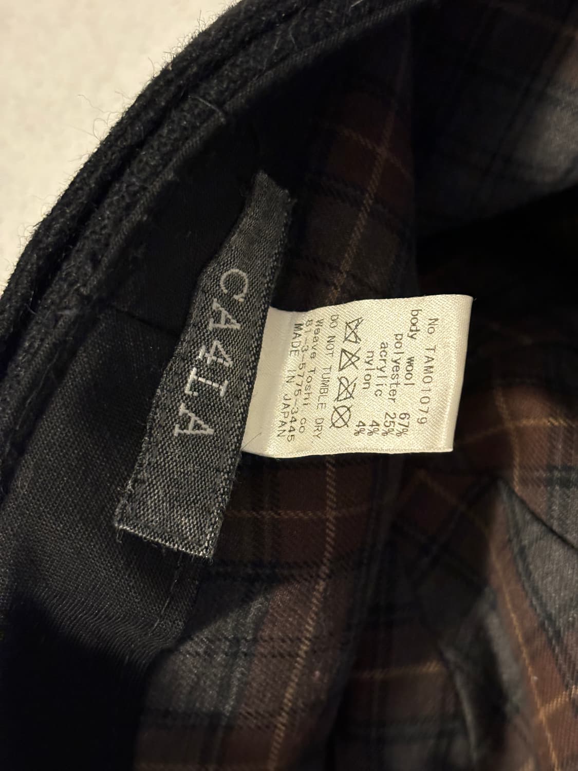 Ca4la mansize rooster 울 캡 상품이미지8