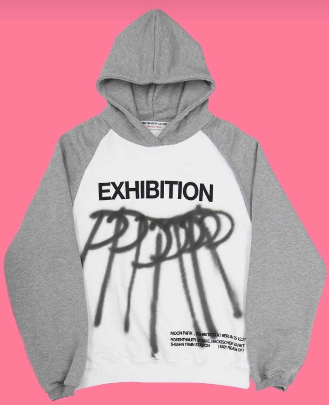 더뮤지엄비지터 베를린 exhibition 후드티 Free  상품이미지1