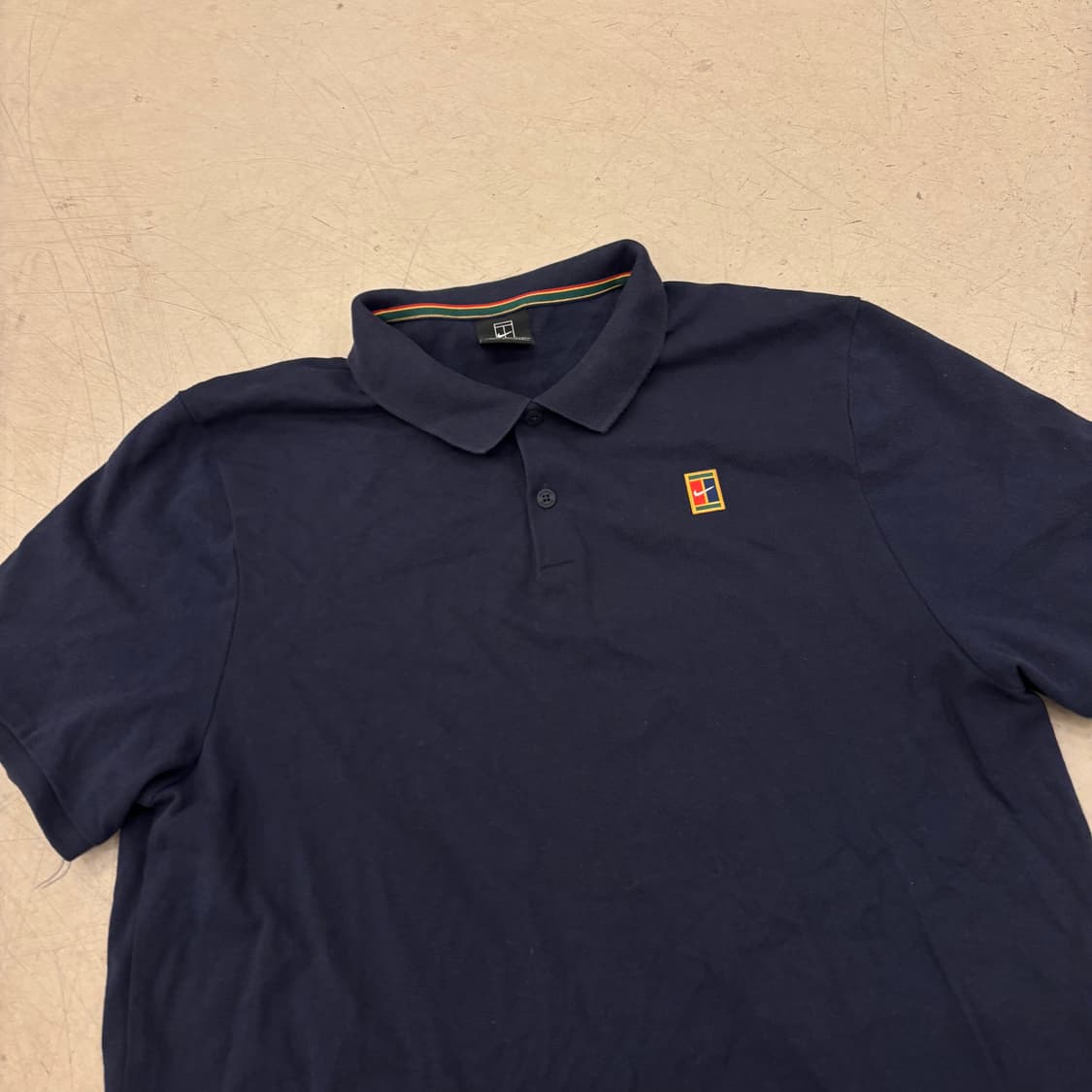 나이키 테니스 네이비 카라 티셔츠 상품이미지2