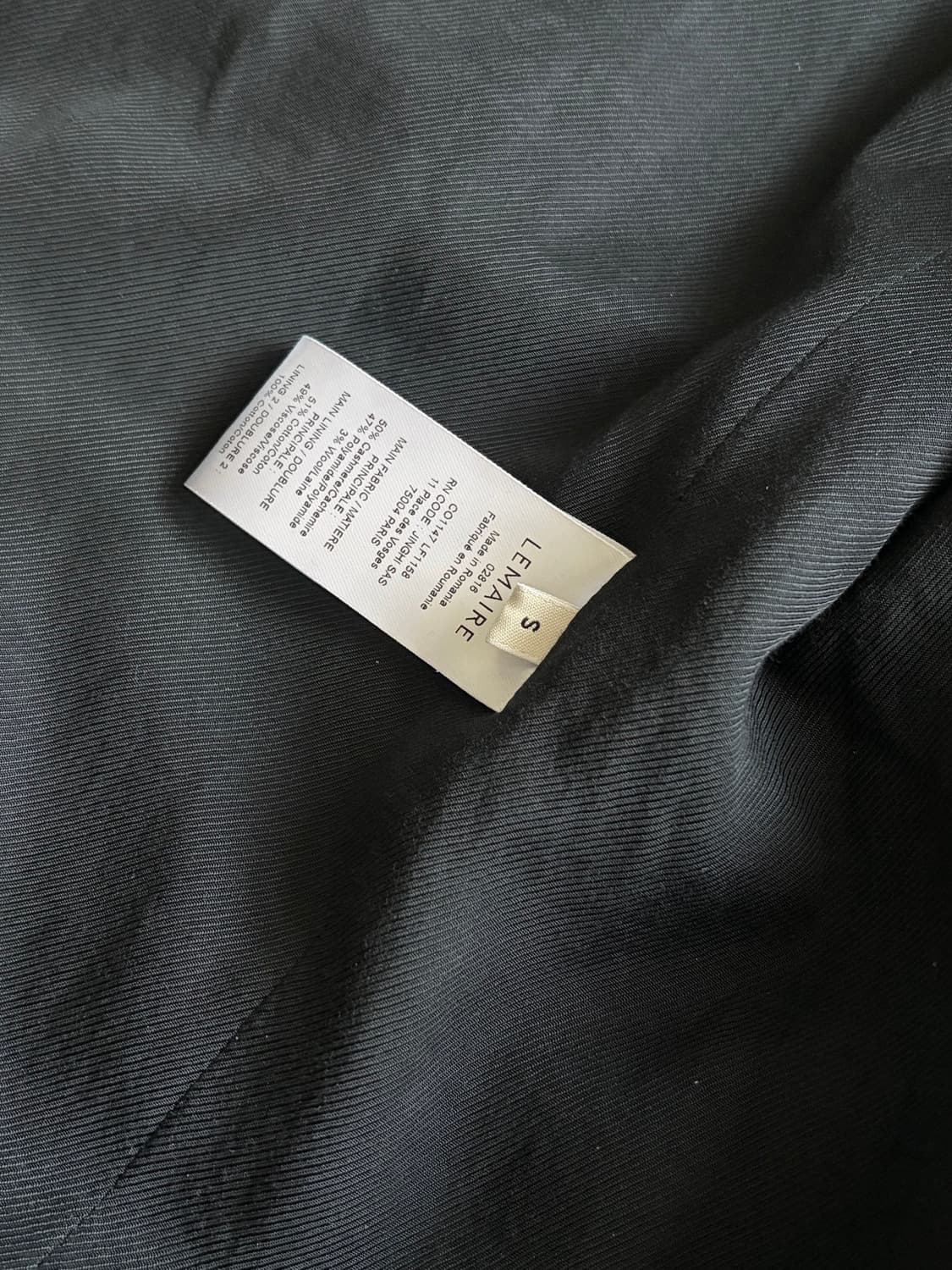 르메르 캐시미어 체스터필드 코트 상품이미지6