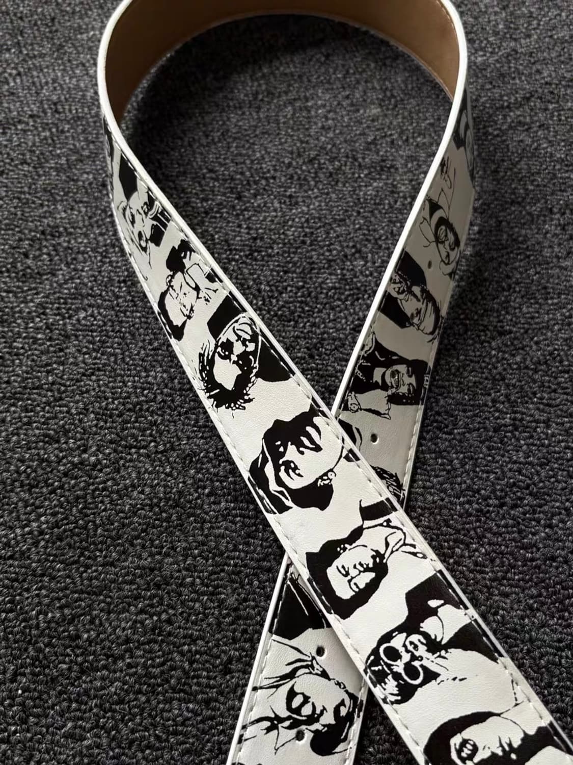 Vintage artist white belt  상품이미지2