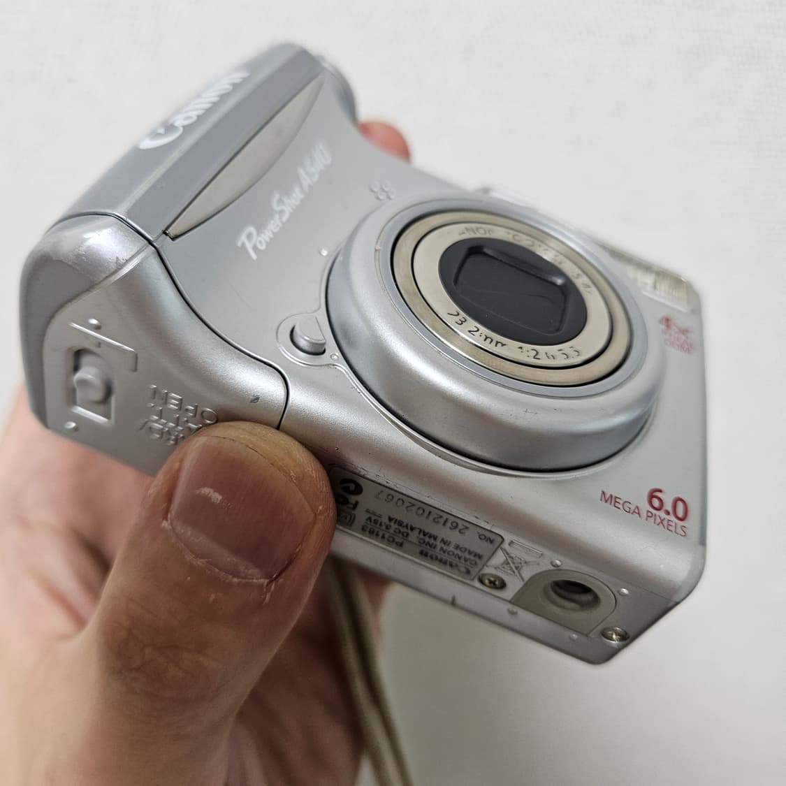 캐논 파워샷 A540 빈티지 디카 디지털 카메라 상품이미지5