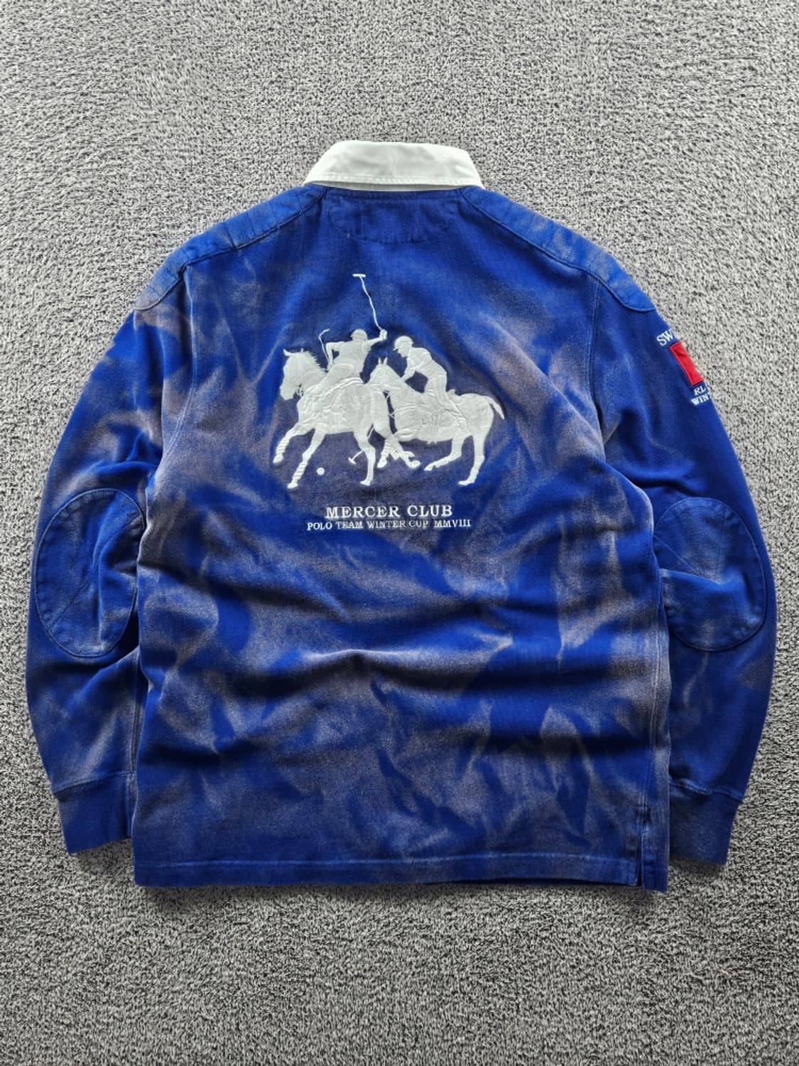 폴로랄프로렌 다잉 워시드 커스텀 럭비 티셔츠 ( L ) / 10995 상품이미지5