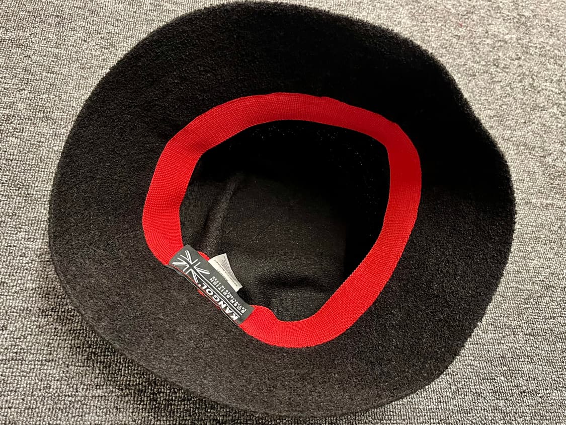 캉골 타월 버킷햇 블랙  상품이미지3