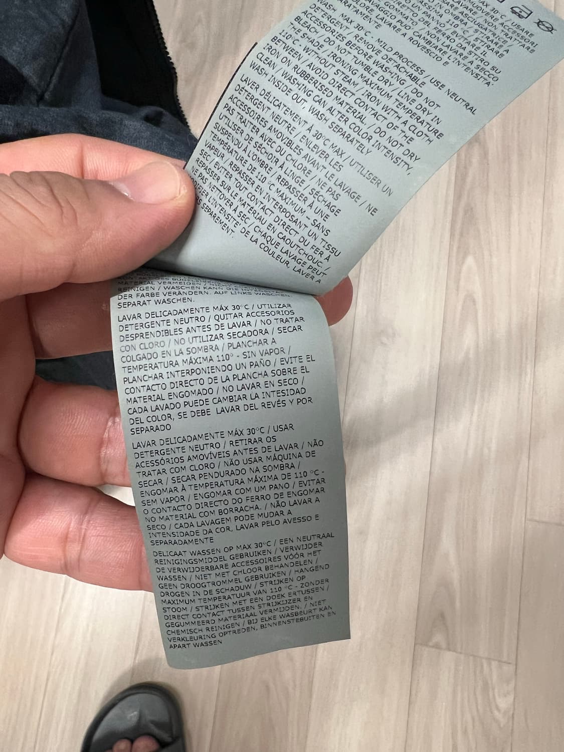 스톤아일랜드 고스트피스 50FILI 블랙 야상 바람막이 롱자켓 m사이즈 상품이미지9