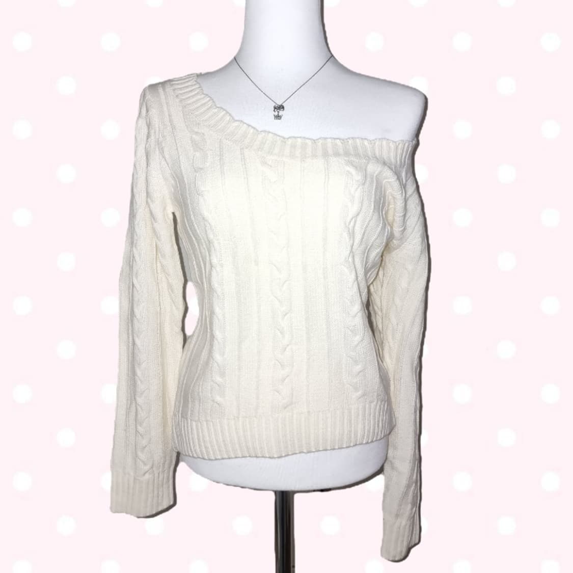 (새상품) tralala 트랄라라 바닐라 니트 히메갸루라떼갸루 리즈리사계 상품이미지3