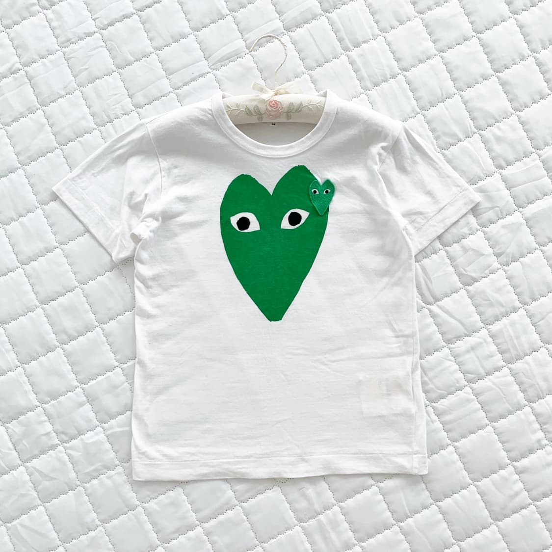 Comme des Garcons ♥ 그린 하트패치 t 상품이미지1