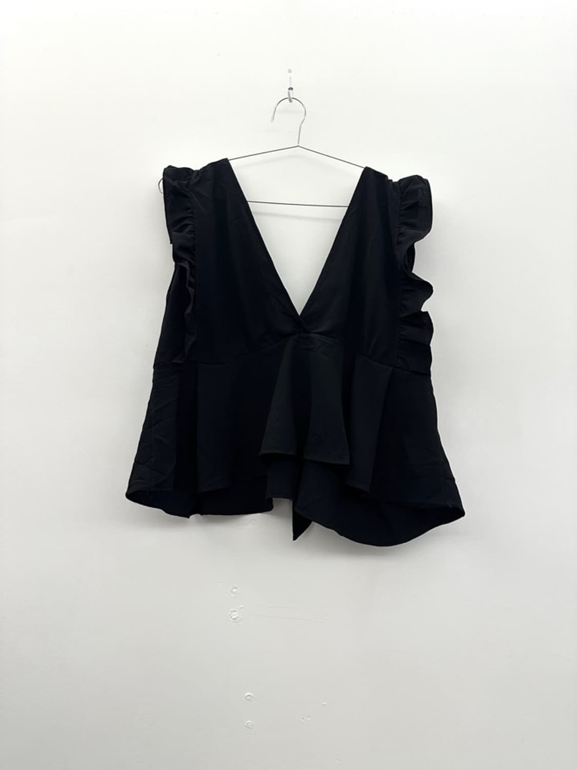 frill layered bustier / black 상품이미지5