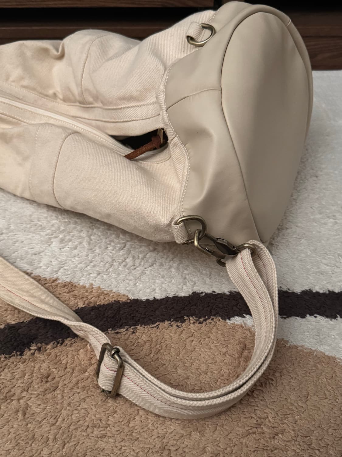 메탈라이즈 시티 세일러 더플백 상품이미지7