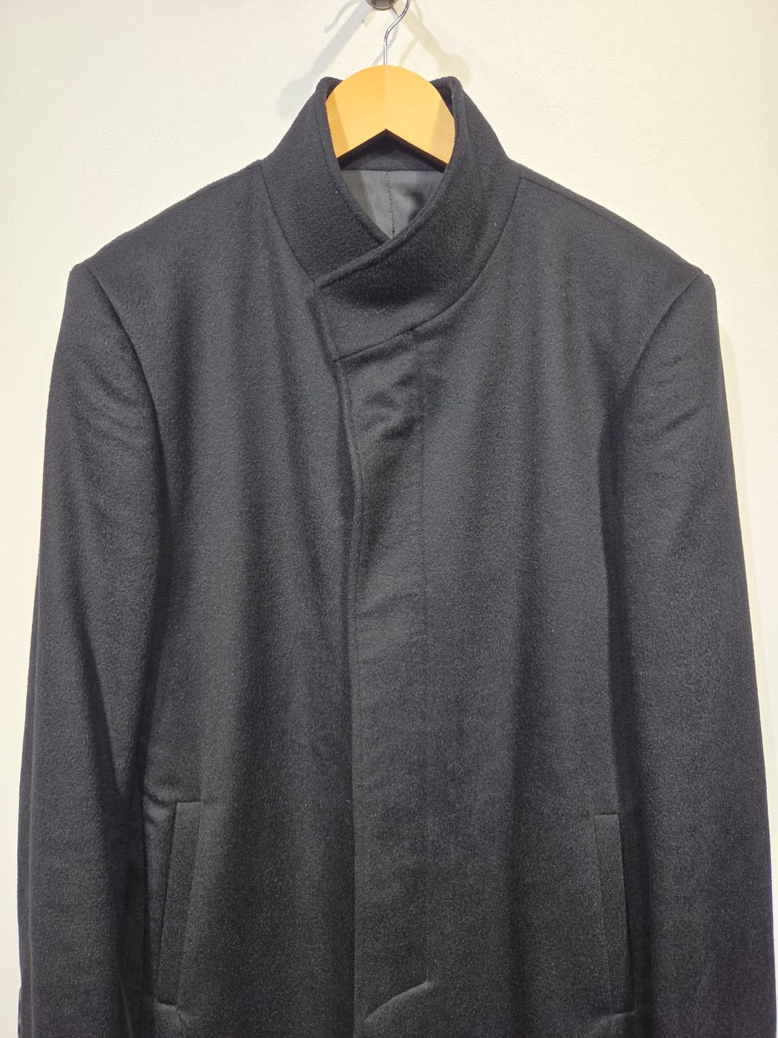 MAMAGARI 마마가리 울 캐시미어 히든 코트 상품이미지3