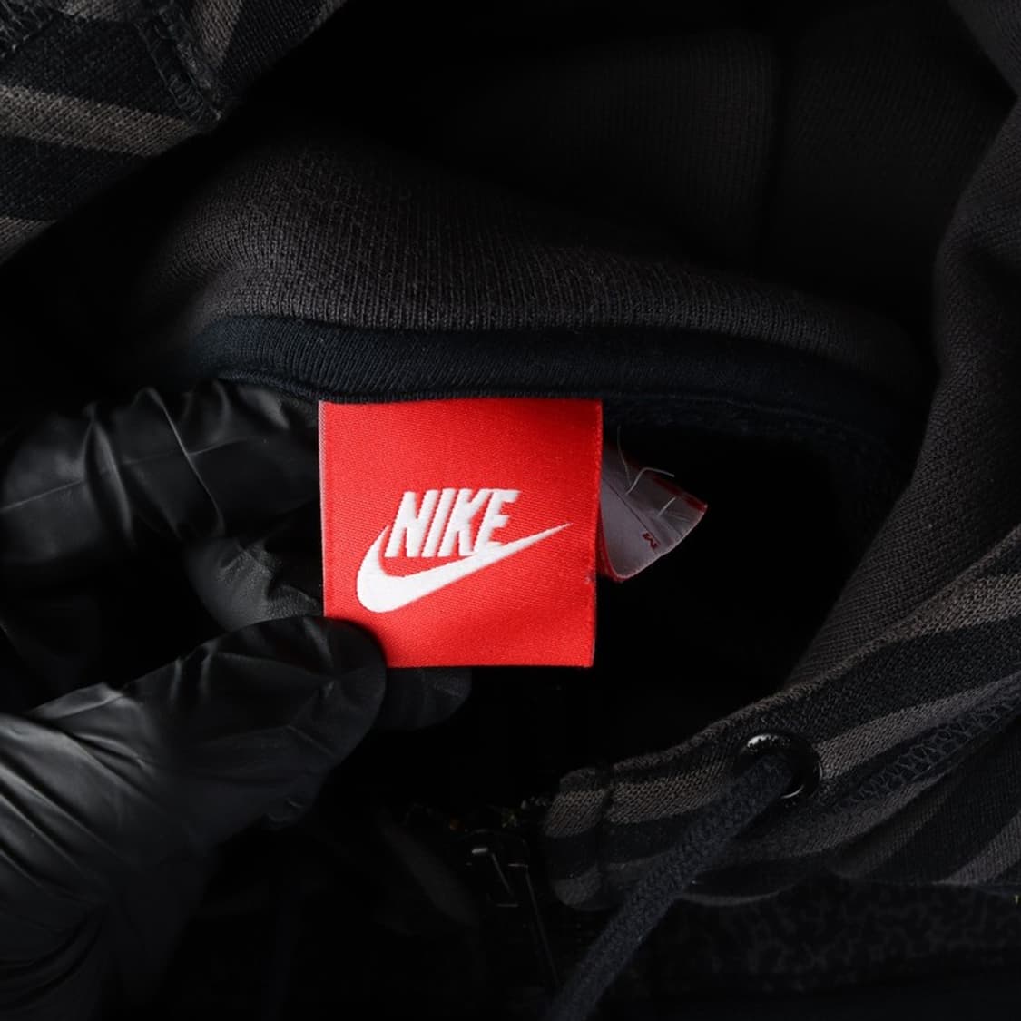나이키 에어 배색 후드 집업 M 상품이미지5
