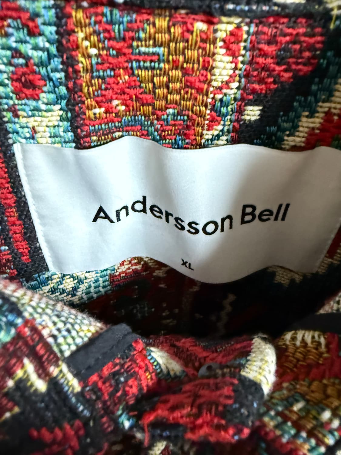 앤더슨벨 패턴 자켓 XL 상품이미지2