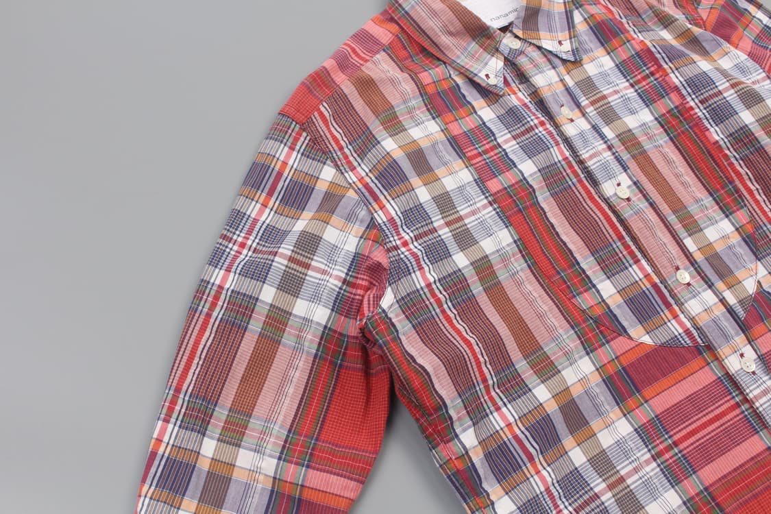 NANAMICA Light Checkered Shirt (Made In  상품이미지5
