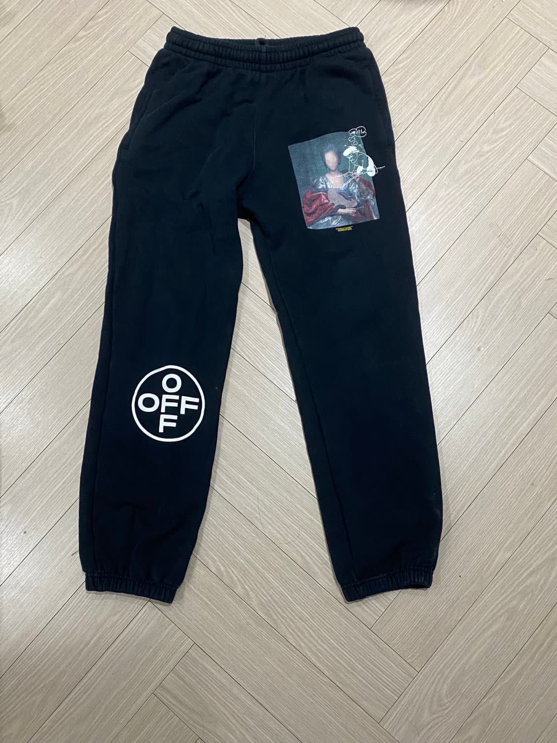 오프화이트 카라바지오 조거 팬츠(정품❤️❤️) 상품이미지1