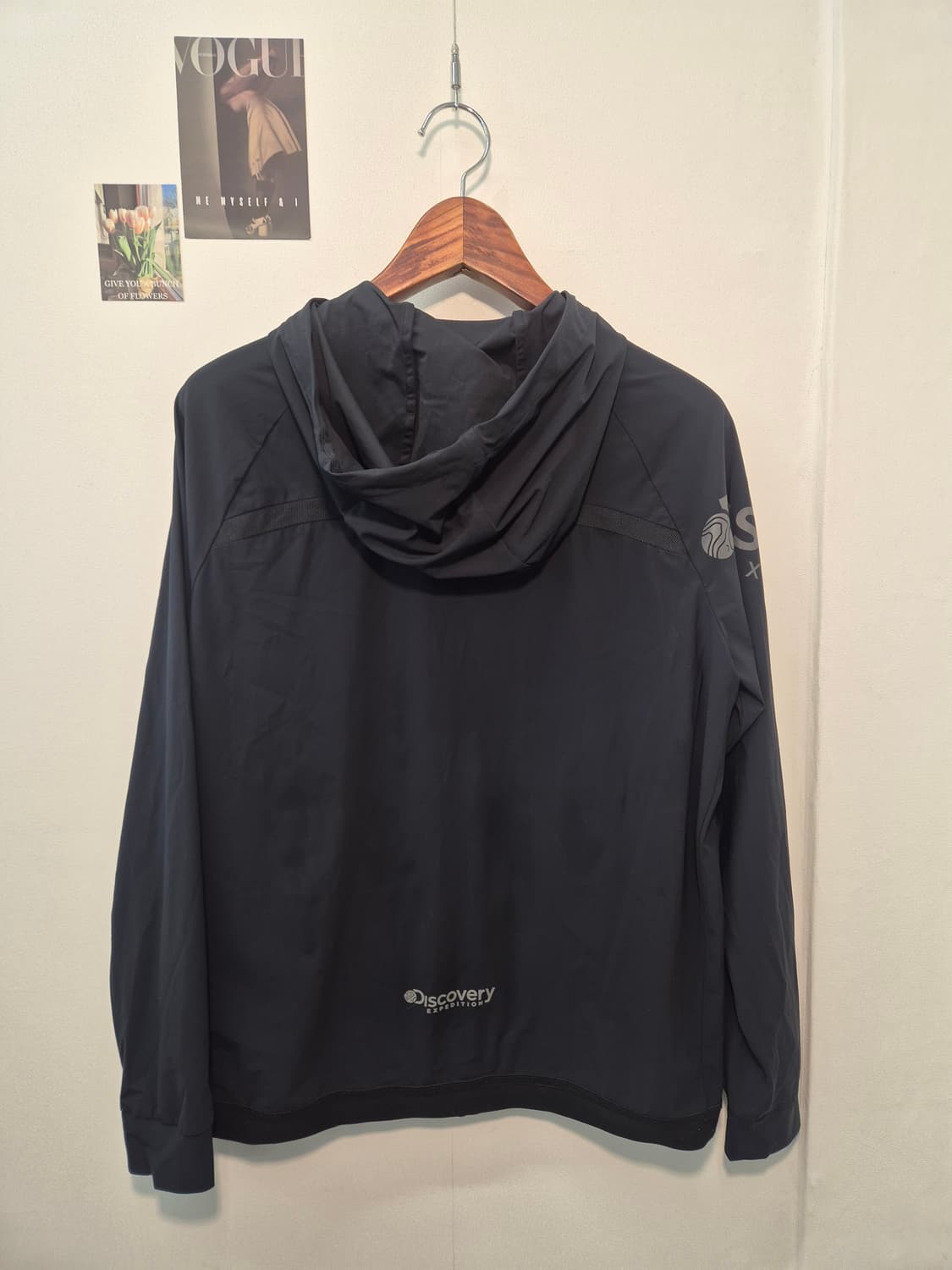 디스커버리 익스페디션 감정 후드 바람막이100 
사이즈  상품이미지4