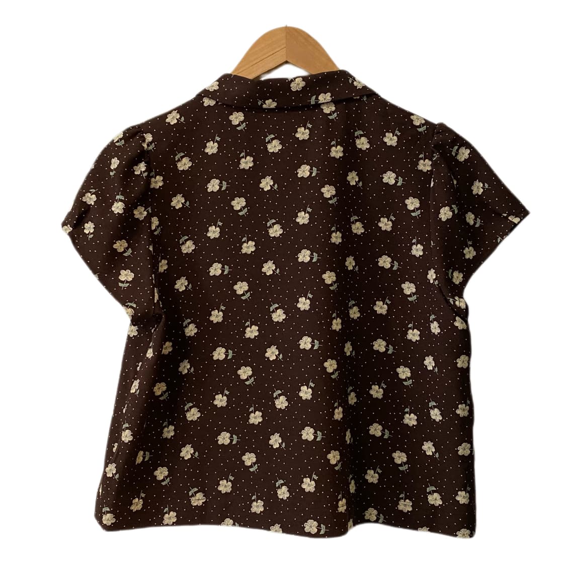 플라워 카라 반팔자켓 머메이드 스커트 세트 상품이미지5