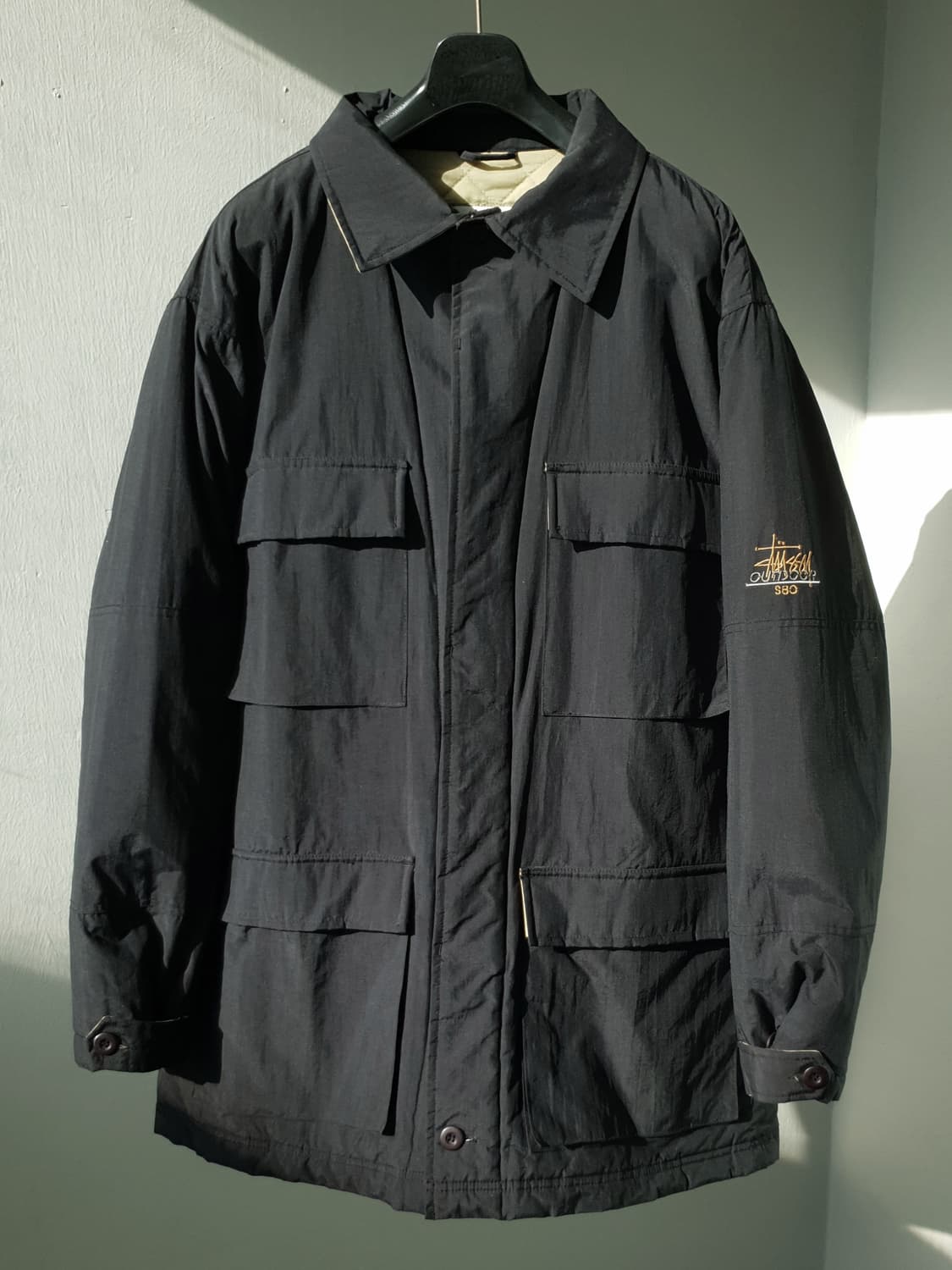 90s STUSSY "outdoor" s80 jacket 상품이미지2