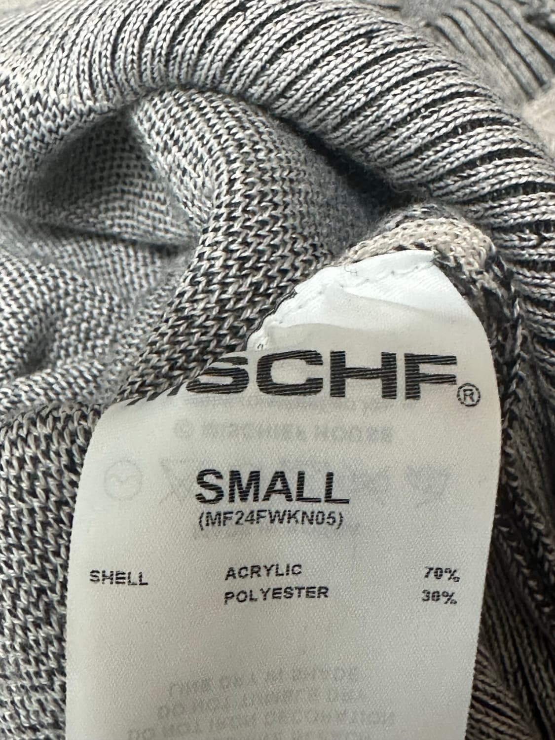 미스치프 니트 후드 s 상품이미지3