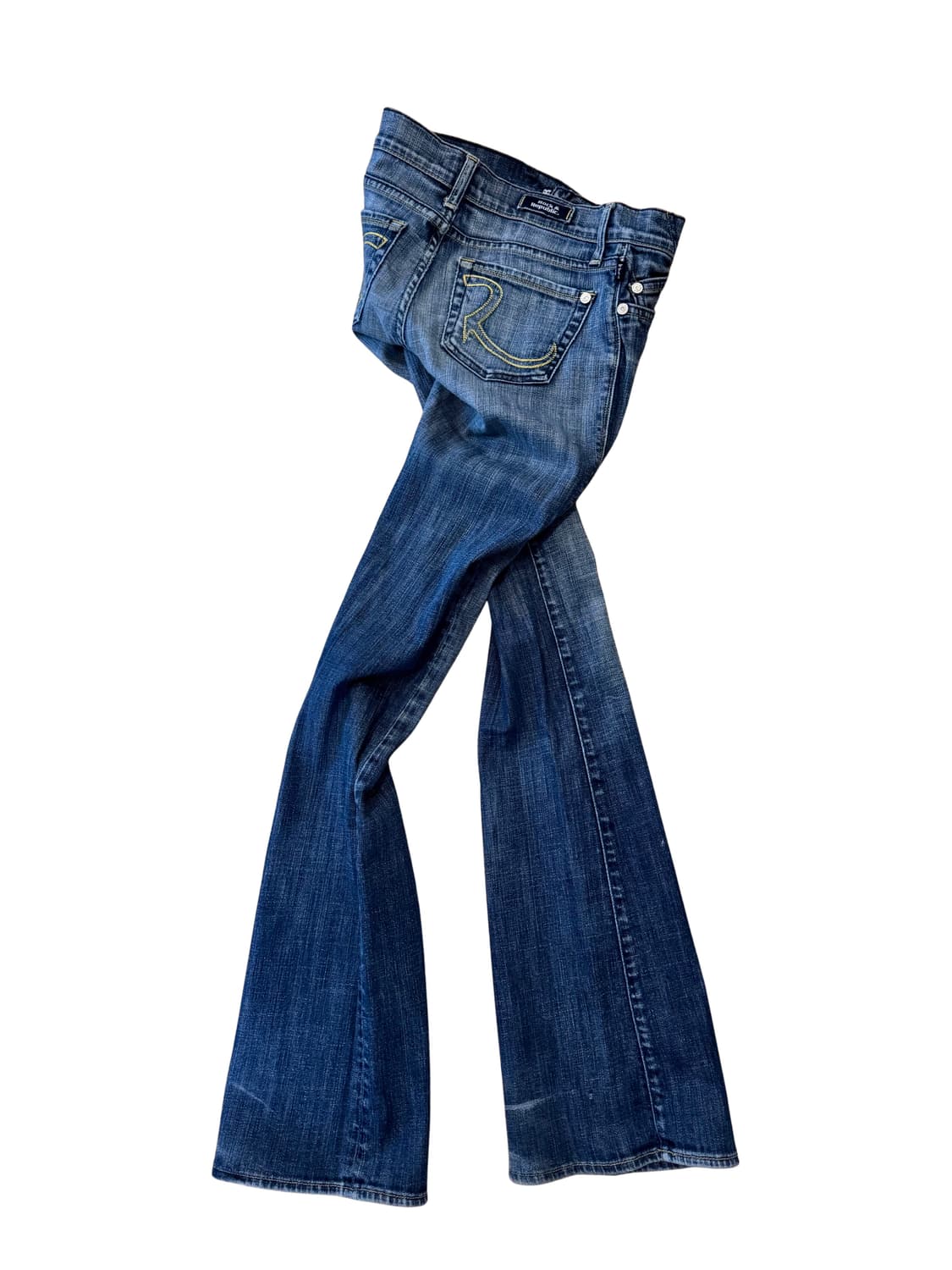 락 앤 리퍼블릭 울트라 로우라이즈 부츠컷 슬림 Y2K 진즈 상품이미지1