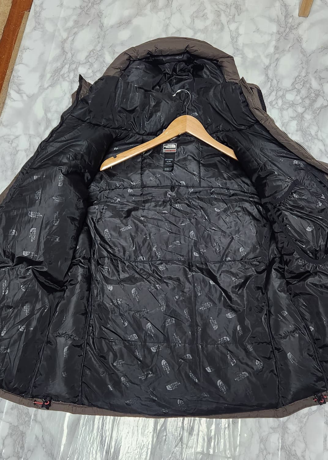 노스페이스 히말라야 800 필 브라운 패딩 자켓 상품이미지8