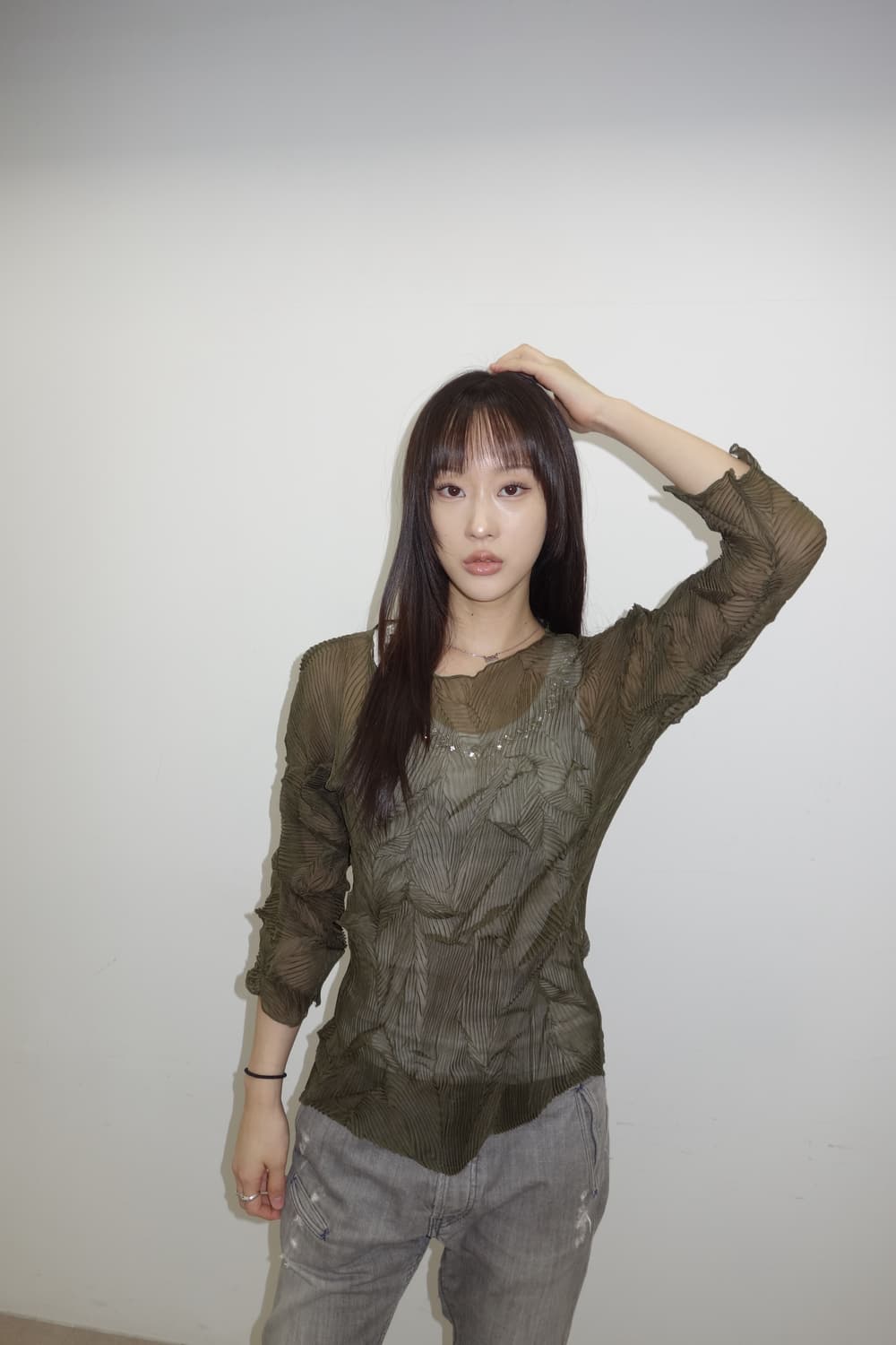 카키 리프 티 상품이미지1