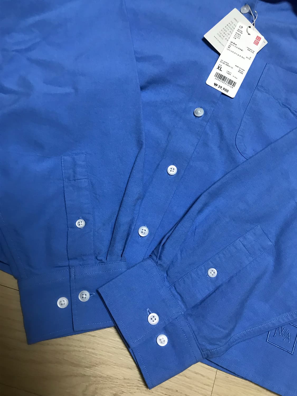 [XL] 유니클로 jw앤더슨 셔츠 새상품  상품이미지6