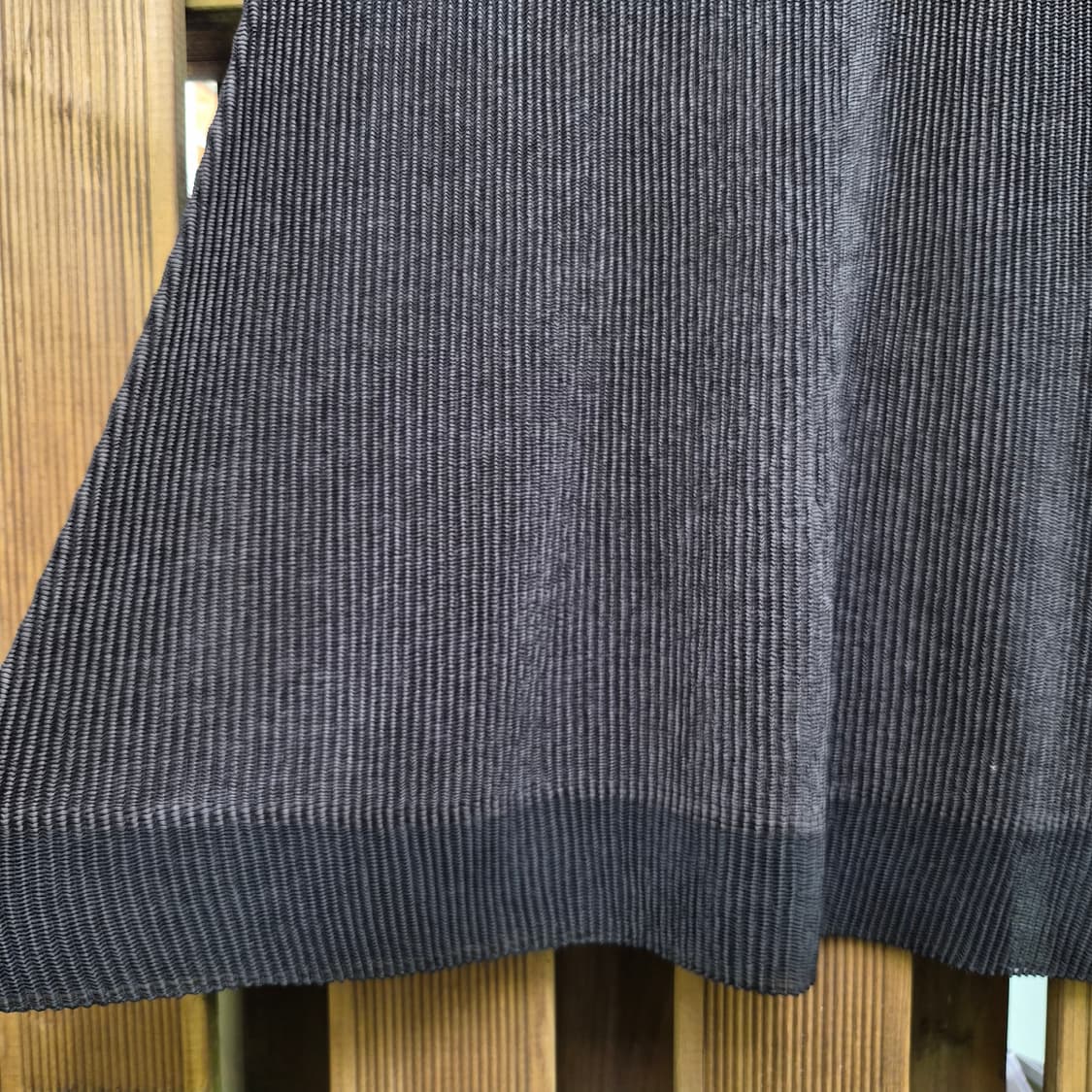 스피치오 블랙 플리츠 페탈 넥 원피스 상품이미지5